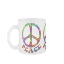 Jewelled Peace Mugs