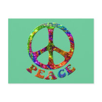 Jewelled Peace Postcards