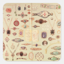 Jewellery from the 'Tiffany Catalogue', 1890 Stickers