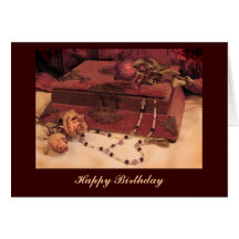 Jewelry Box Birthday Cards