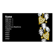 JEWELRY BUSINESS CARD - Black