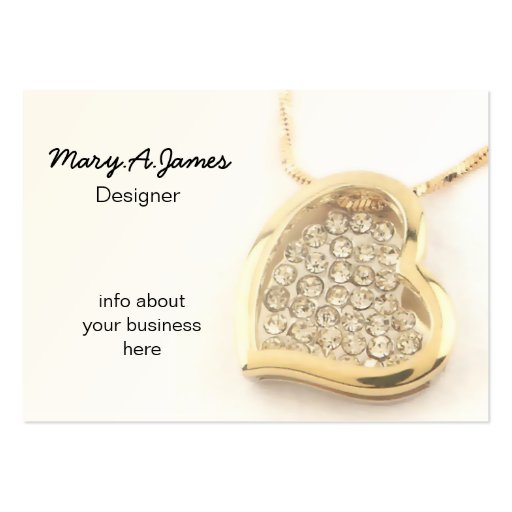 Jewelry  Business Cards (front side)