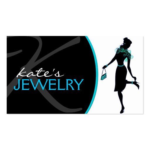 Jewelry Designer Business Card (front side)