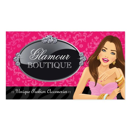 Jewelry Designer Business Cards (front side)