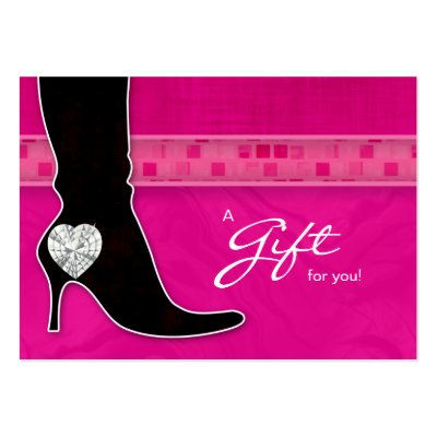 valentines jewellery gifts. Jewelry Salon Gift Card / certificates for Valentine's Day for nail or hair 