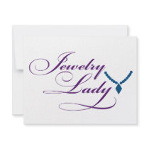 Jewelry Lady invitations