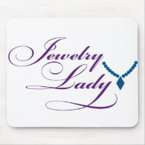 Jewelry Lady mousepads by deencreative Jewelry Lady mousepads