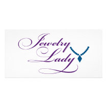 Jewelry Lady photo cards