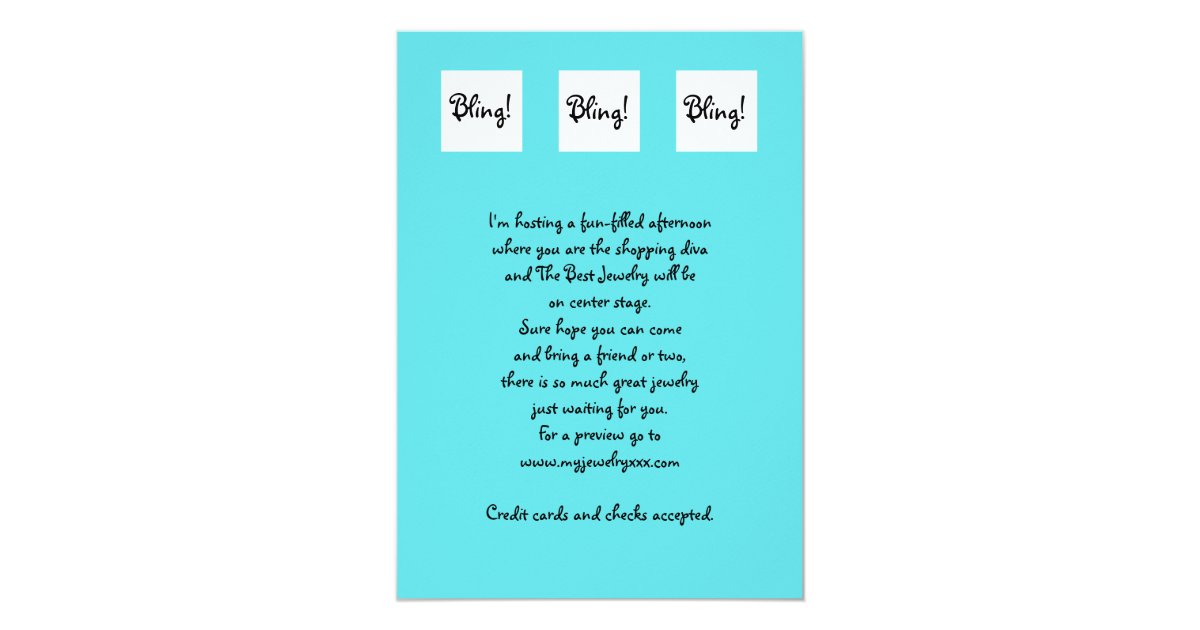 Jewelry Party Invitation Template Zazzle jewelry-party-invitation-template-zazzle