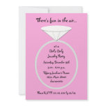 Jewelry Party Invite -- Giant Ring Invite