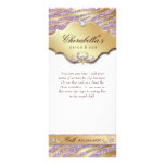 Jewelry Rack Card Pink Gold Sparkle