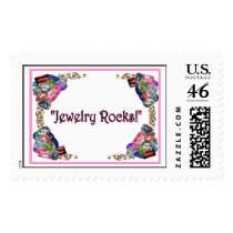 jewelry rocks postage