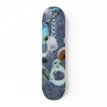Jewels Effect Skateboard by pammys Jewels Effect Skateboard
