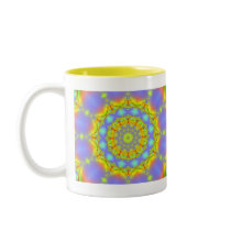 Jewels Fractal Kaleidoscope Mugs
