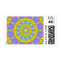 Jewels Fractal Kaleidoscope postage