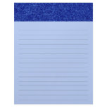 Jewels - Sapphire Lined Letterhead