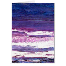 Jeweltone Sunset - CricketDiane Ocean Art Card