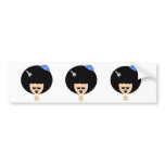 Jewfro Bumper Stickers