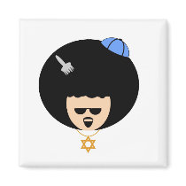 Jewfro Magnets