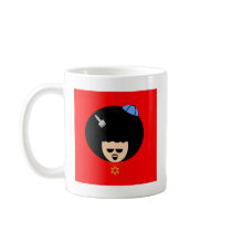 Jewfro mugs by jonnydowntown Jewfro mugs