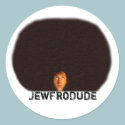 JewFroDude Sticker by JewFroDude JewFroDude Sticker