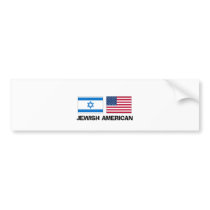 Jewish American bumper stickers by flagshirt Jewish American bumper stickers