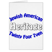 Jewish American Heritage Greeting Cards