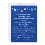 Jewish Baby Boy Hebrew Naming Invitation Invite