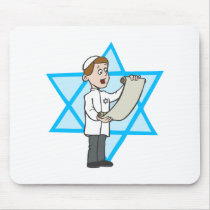 Jewish Boy Mouse Pad