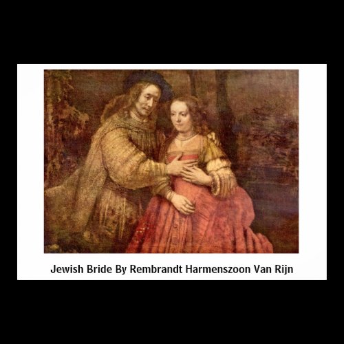 Jewish Bride By Rembrandt Harmenszoon Van Rijn Posters