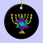 Jewish Candlesticks ornaments