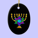 Jewish Candlesticks ornaments