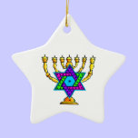 Jewish Candlesticks ornaments