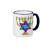 Jewish Candlesticks Coffee Mug