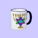 Jewish Candlesticks mugs