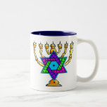 Jewish Candlesticks mugs