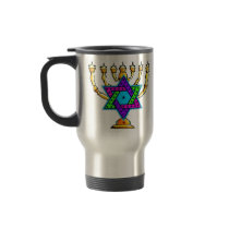 Jewish Candlesticks Mugs