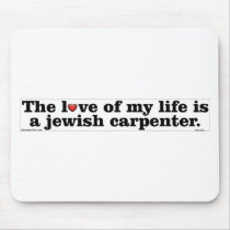 Jewish Carpenter mousepads