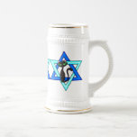 Jewish Cat Stars mugs