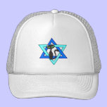 Jewish Cat Stars hats
