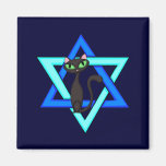 Jewish Cat Stars Magnets