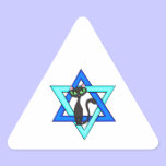 Jewish Cat Stars stickers
