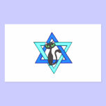 Jewish Cat Stars stickers