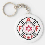 Jewish Firefighters LIGHT Keychains