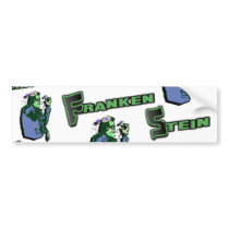 Jewish Franken Stein Bumper Sticker