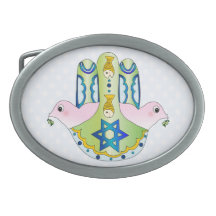 Jewish Hamsa Belt Buckles