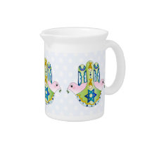 Jewish Hamsa Beverage Pitchers