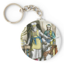 Jewish High Priest from before the time of Christ Keychains