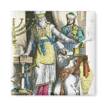 Jewish High Priest from before the time of Christ Fridge Magnet