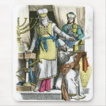 Jewish High Priest from before the time of Christ Mousepads